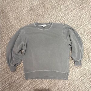 AGOLDE - THORA 3/4 SLEEVE SWEATSHIRT - XS